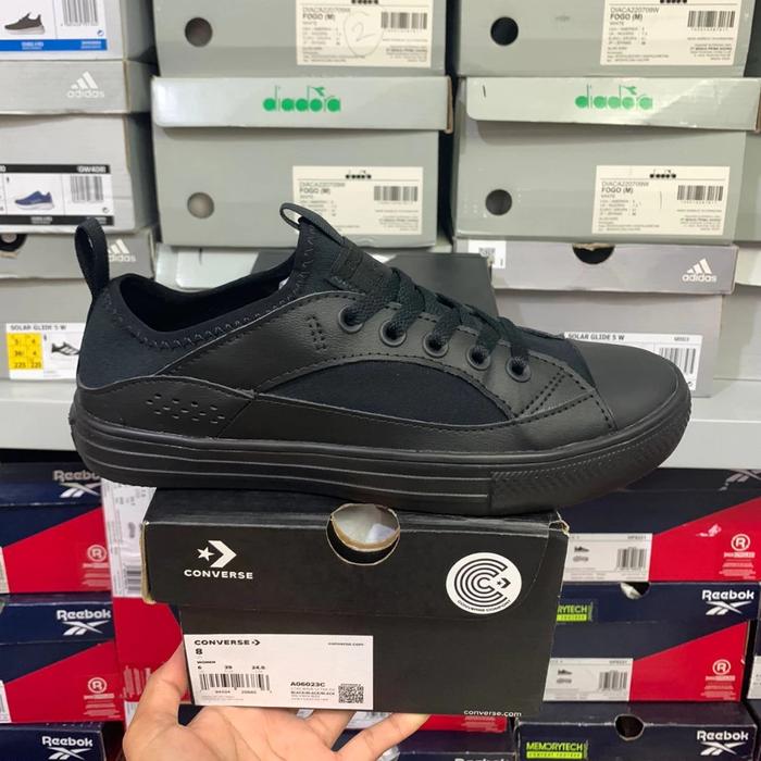 SEPATU CONVERSE CTAS WAVE ULTRA OX BLACK UNISEX ORIGINAL BNIB - A06023C