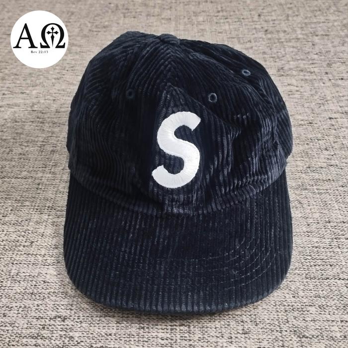 Supreme Corduroy S Logo 6-Panel