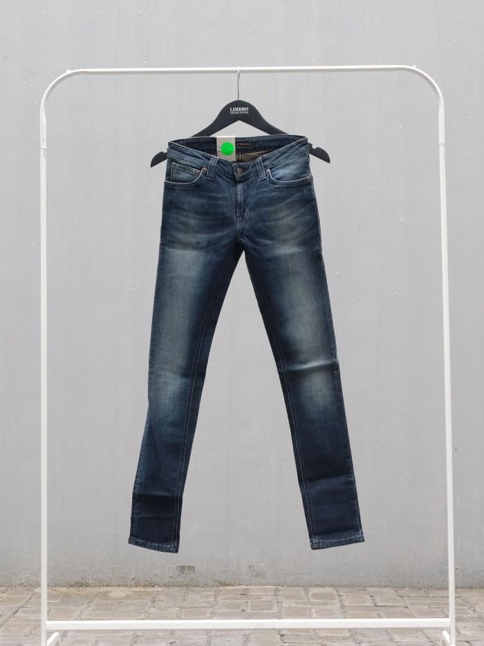 NUDIE SKINNY LIN URBAN NAVY