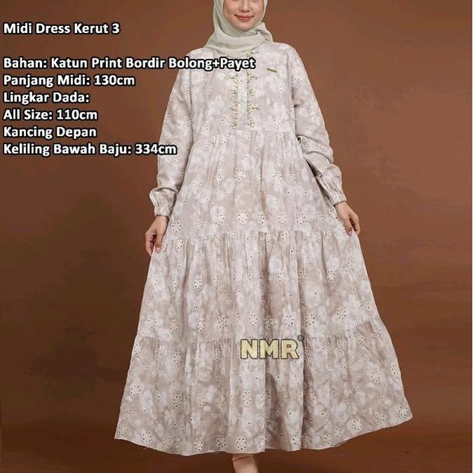 Tergacor GAMIS MIDI PREMIUM BRAND SEBUT KODE Terbaik