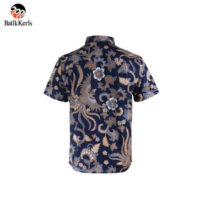 Batik Keris Kemeja Relaxed Fit Lengan Pendek Keris Peksi Nalendra 006PB2KLFSBR