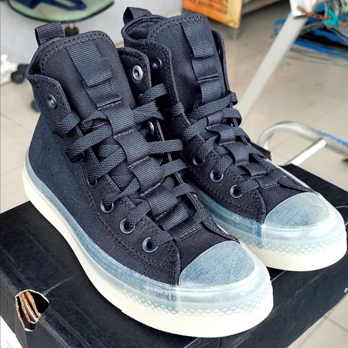 Converse CTAS CX HI EXPLORE Black White, Uk 37 (23.5 cm)