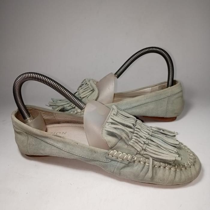 Pazzion original leather loafers 36 size woman shoes
