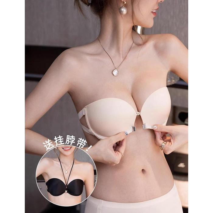 LM 107 BRA SEXY BRA PUSH UP TANPA TALI KAIT DEPAN