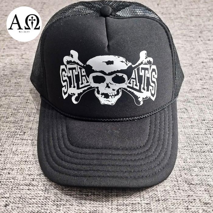 Stray Rats x Bounty Hunter Skull Trucker Hat