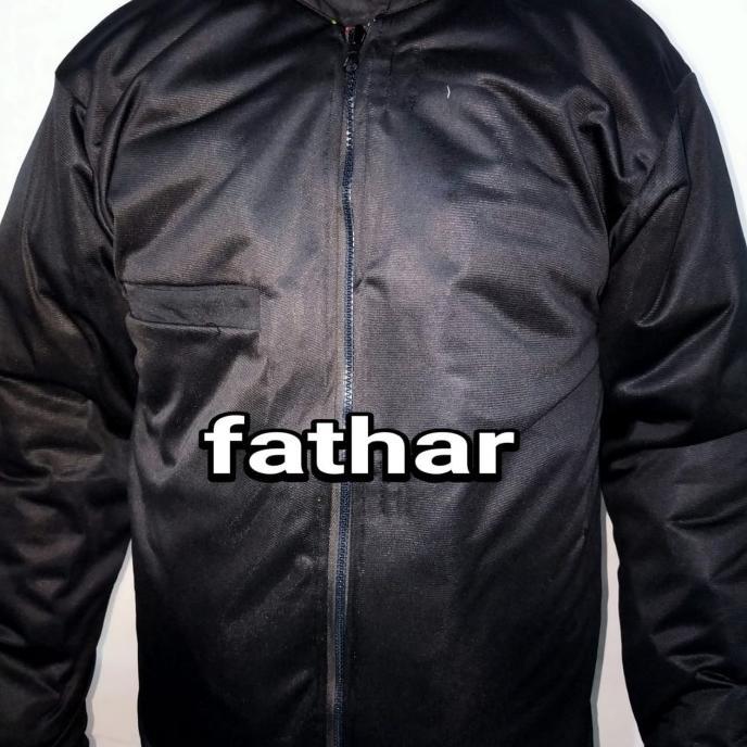 jaket gojek hitam waterprof