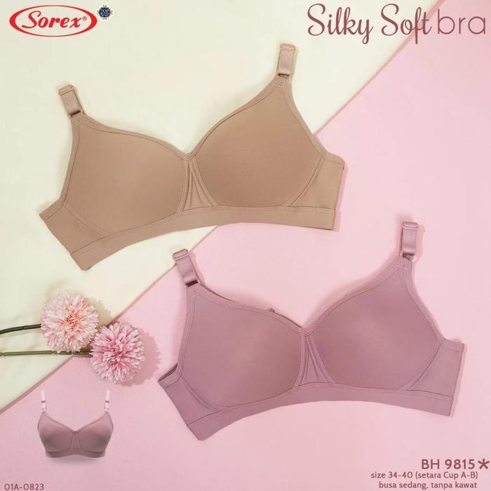 Bra Tanpa Kawat Sorex 9815 Silky Soft
