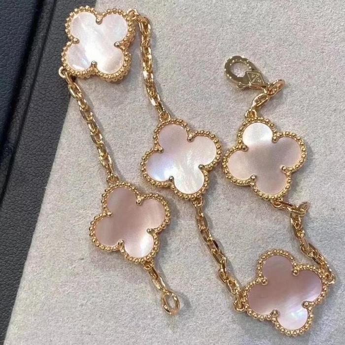 Gelang Clover Van Cleef & Arpels Rosegold