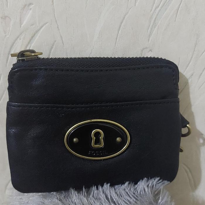 Dompet Fossil Mini Bagong Black