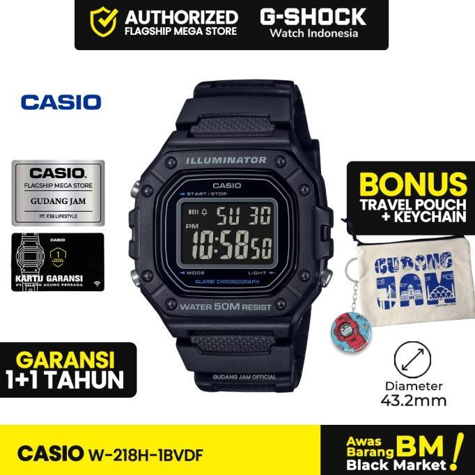 Casio General W-218H-1BVDF W-218H W-218 W218H W 218H