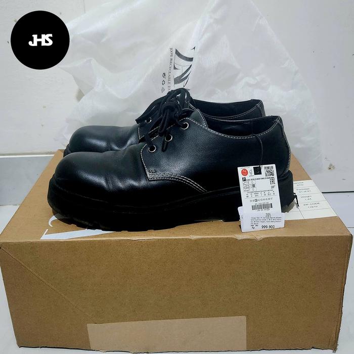 Sepatu Kulit Formal Zara Hitam Original 100%