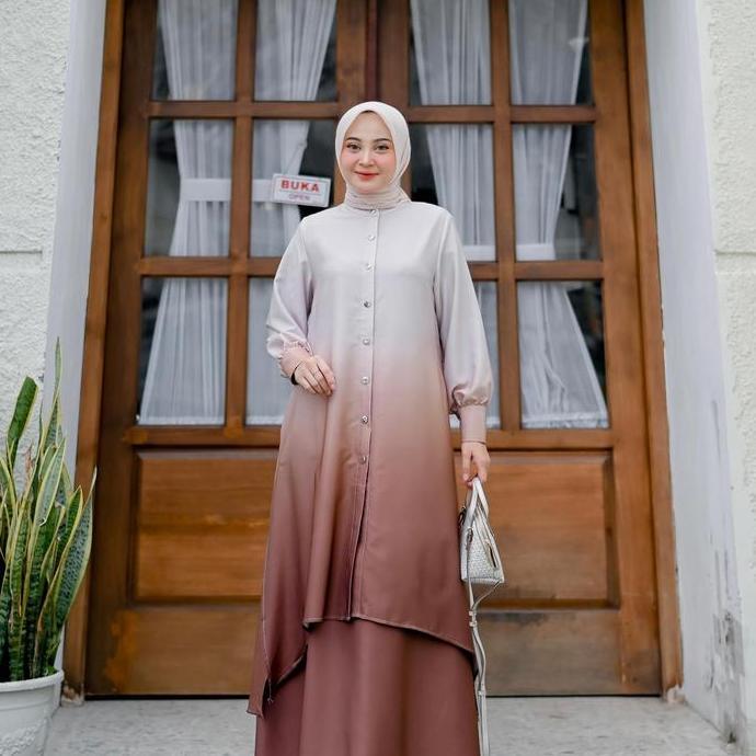 Tergacor Gamis Wanita Random Brand D Azhura Butik Kode K - Baju Muslim Terbaik