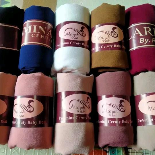 Pashmina Ceruti Baby Doll Mimah Hijab