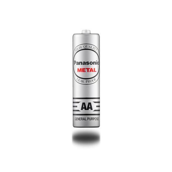 BATRE PANASONIC ORIGINAL AA / A2 METAL BATRE JAM DINDING BATRE MAINAN BATRE AA PANSONIC SINGLE PACK
