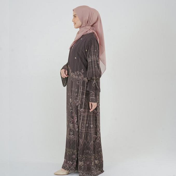 DOA - Gasteria Dress Brown - Gamis