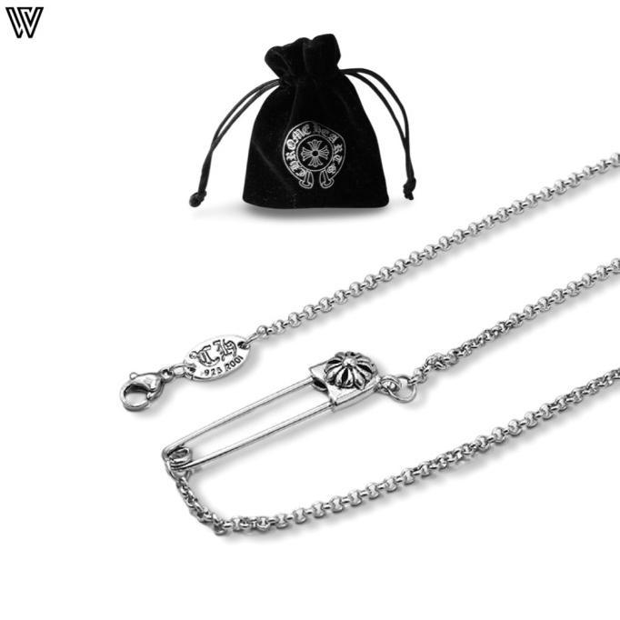 Chrome Hearts Safety Pin Necklace