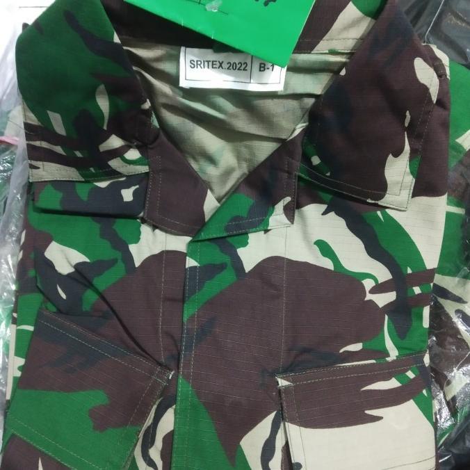 Terbaru Baju Pdl Doreng Malvinas Sritex Original