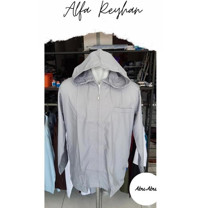 Baju Koko Taqwa Jaket Model Hodie Alfa Reyhan (Kode P2568)