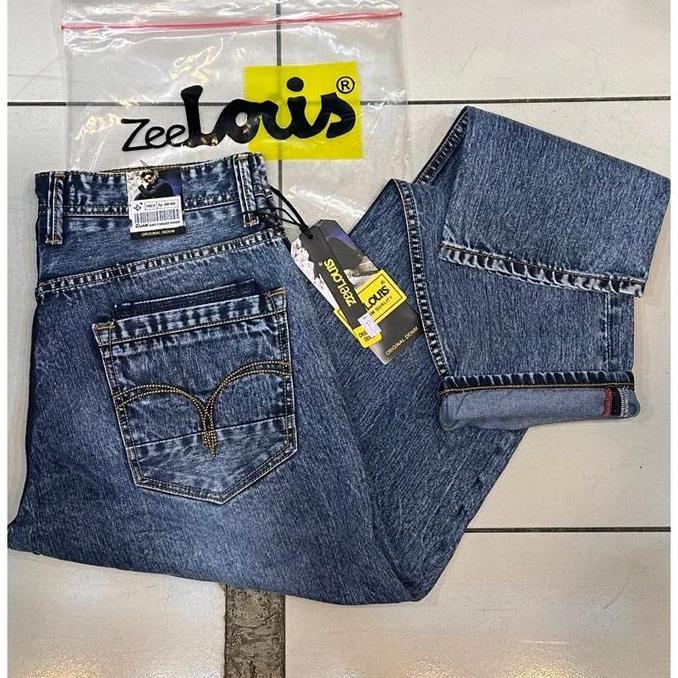Celana Jeans Z LOUIS - Celana cowok REGULER - Celana panjang jeans pria - celana PREMIUM ZEE LOIS OR