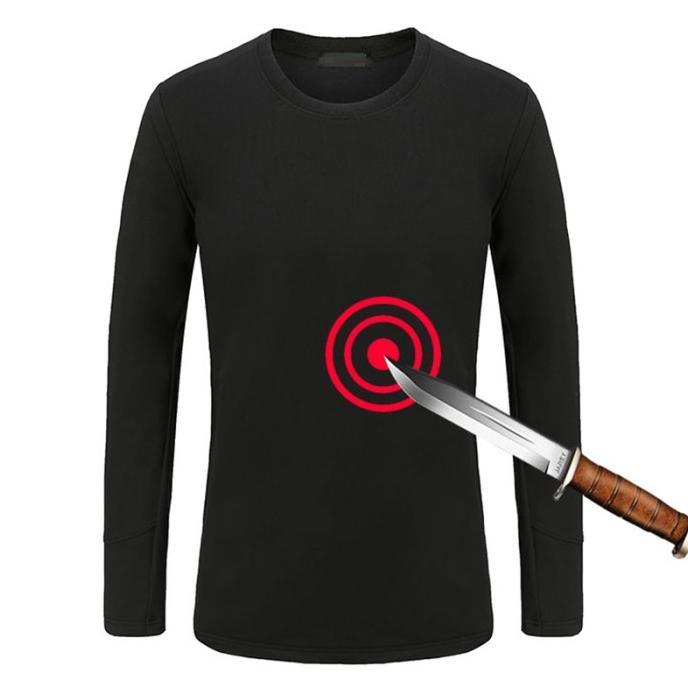 Terbaru Kaos Anti Sajam Begal Bacok Tusuk Iris Stab & Slash Resistant T-Shirt