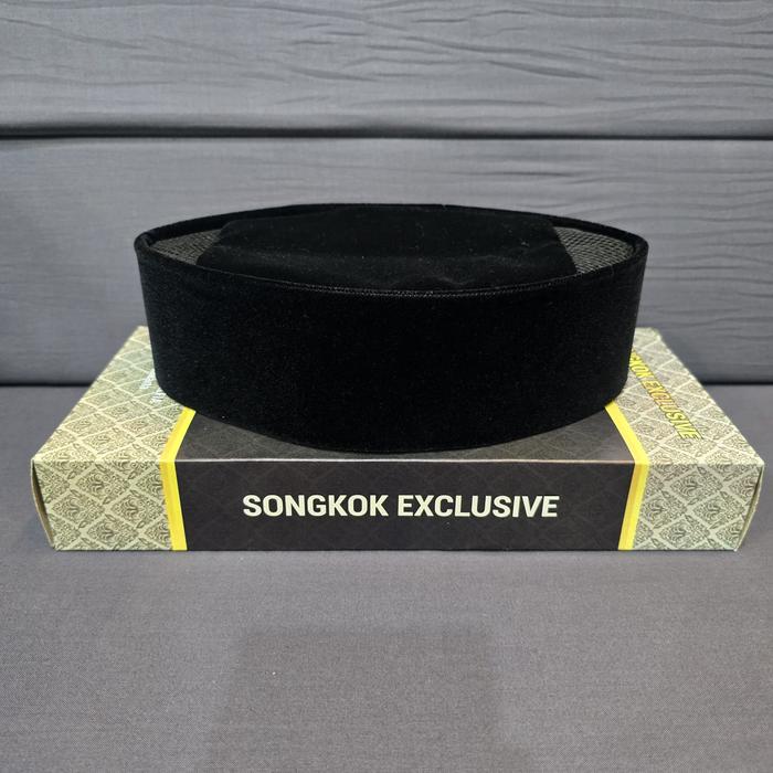 Songkok Hitam Tinggi 7 Songkok Nasional Peci Hitam Alfia