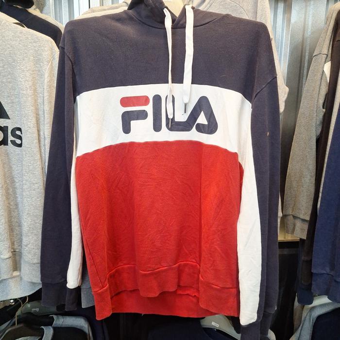hoodie fila second original