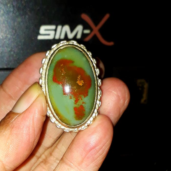 cincin batu garut ijo odim motiff