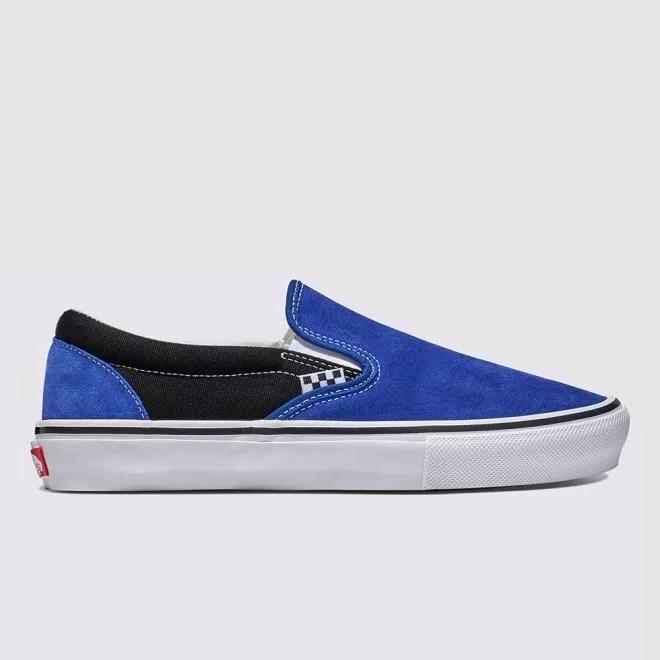 Vans Slip On Skate Blue Black