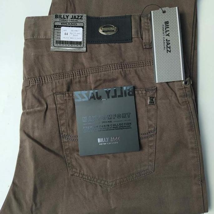 Celana Celana JUMBO panjang pria Casual ORIGINAL BILLY JAZZ standar regular Terlaris 100% original