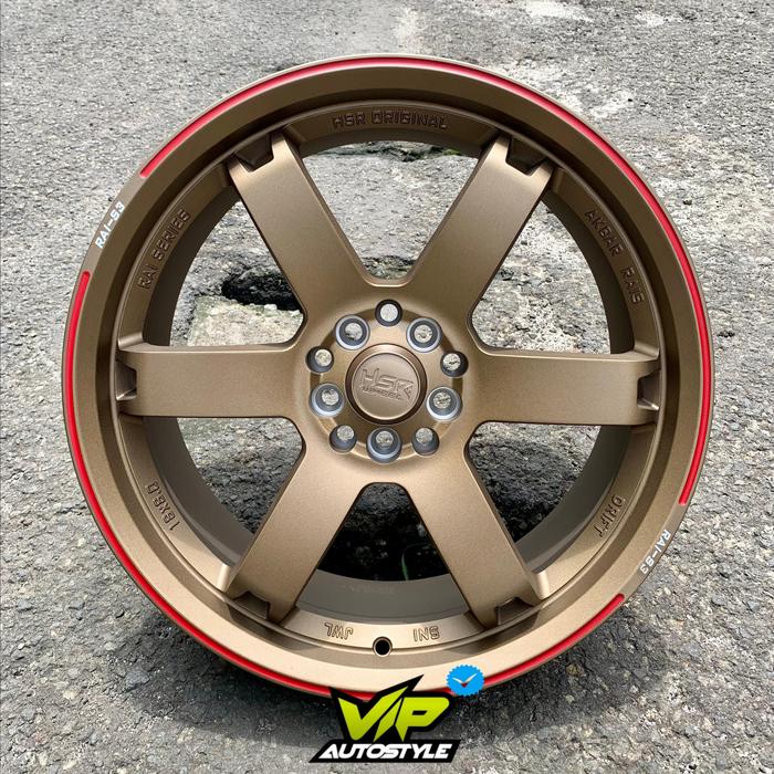 Velg Mobil Racing Model Te37 Hsr Rai S3 Ring 18 Untuk Xpander Hrv Avanza Innova Mazda Camry Civic Su