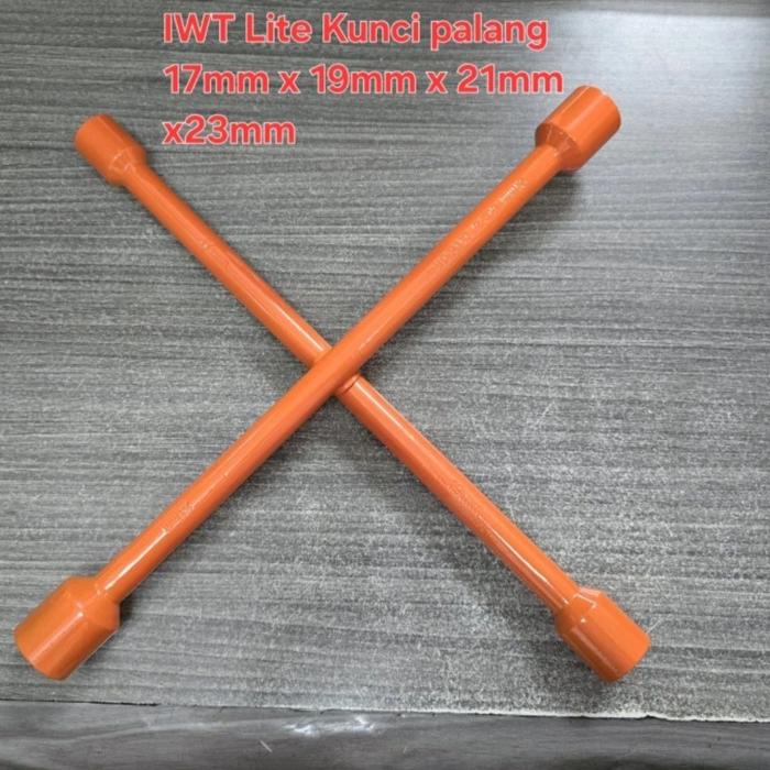 Kunci Roda Palang buka ban Mobil IWT LITE 17x19x21x23mm