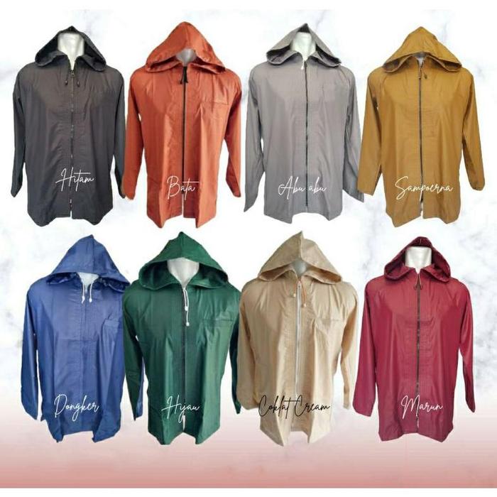 Baju Koko Jaket Hodie Alfa Reyhan | Jaket Tutup Kepala
