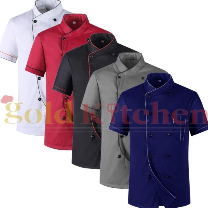 Terbaru Baju Koki Chef Seragam Koki Seragam Chef Jaket Koki Jaket Chef