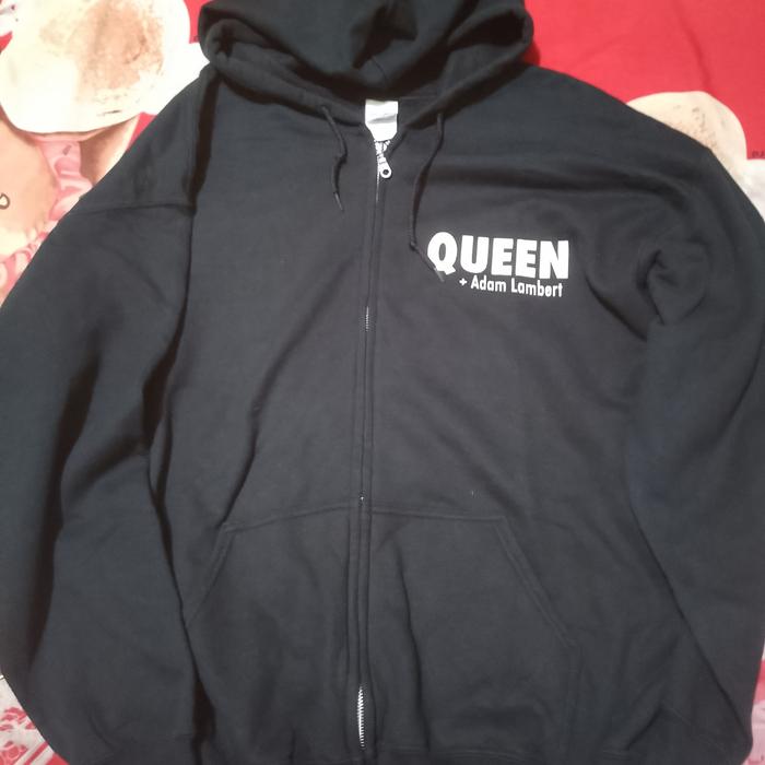 jaket ziphoodie band queen