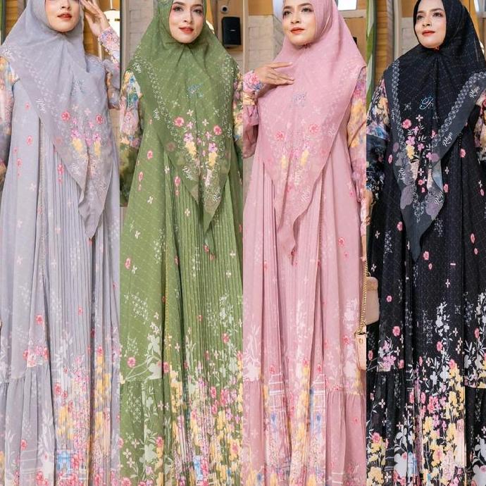 Zahawza Eldeena Syari Gamis Ibu dan anak Seragam SALE!!!