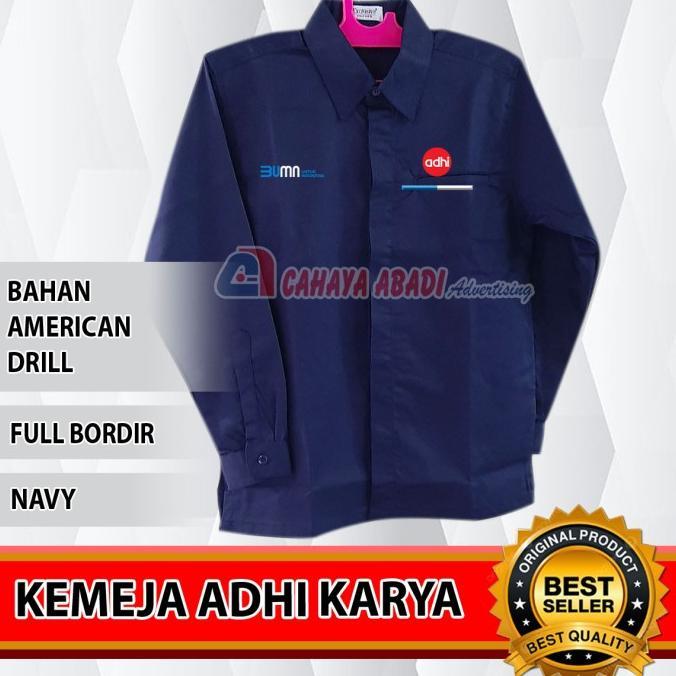 Terbaru Kemeja Bumn Adhi Karya Seragam Bumn Adhi Karya Navy