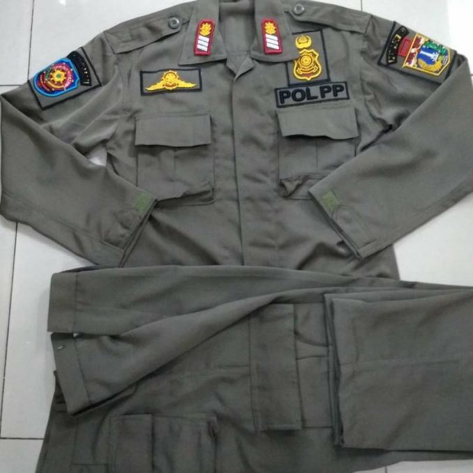 Terbaru Seragam Pdl Pol Pp Bahan Luster