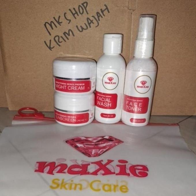 MAXIE GLOW SKINCARE BPOM KEMASAN TERBARU /MAXIE /PREMIUM