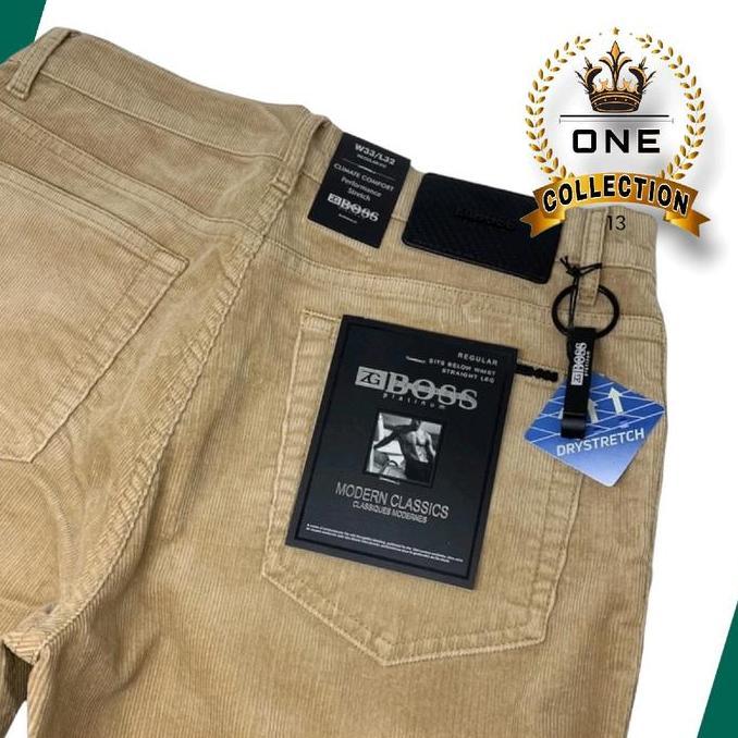 Celana CORDUROY BOSS - Celana panjang kodoray ZG BOSS ORIGINAL - Celana panjang pria Corduroy Premiu