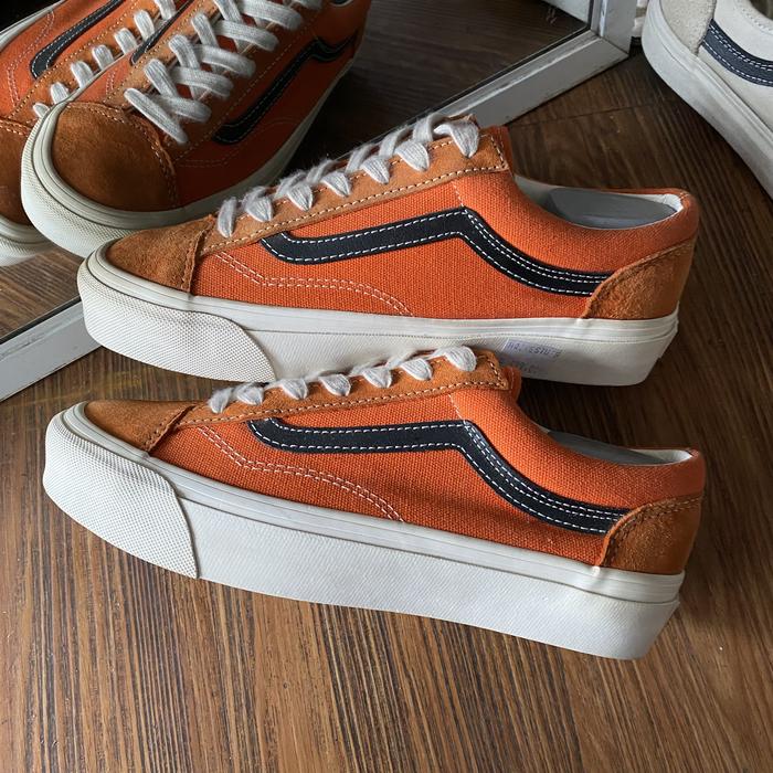 Vans oldskool vault og orange wmns murah - sneakers second market