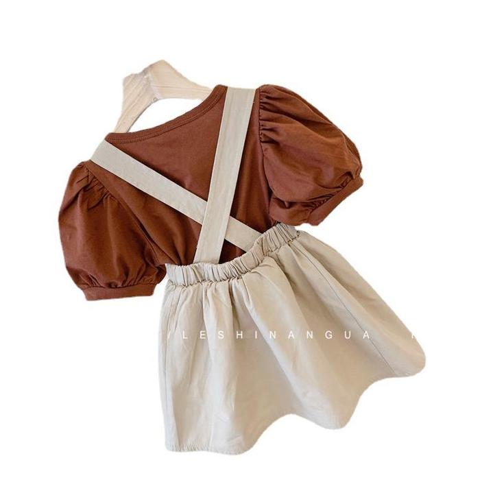 mai Sunshine Kids Stuff - Romper Dress Kids/Rok Gantung Anak Perempuan/ Baju Jalan Anak-Anak/ Rok Mo