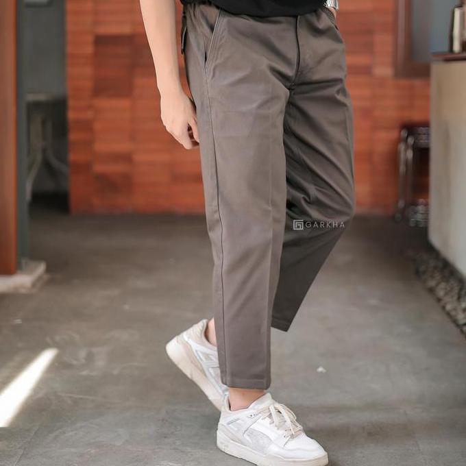 Celana Celana Sirwal Office Kantor Casual Pria Dewasa By GARKHA Premium Twill Import Berkualitas New
