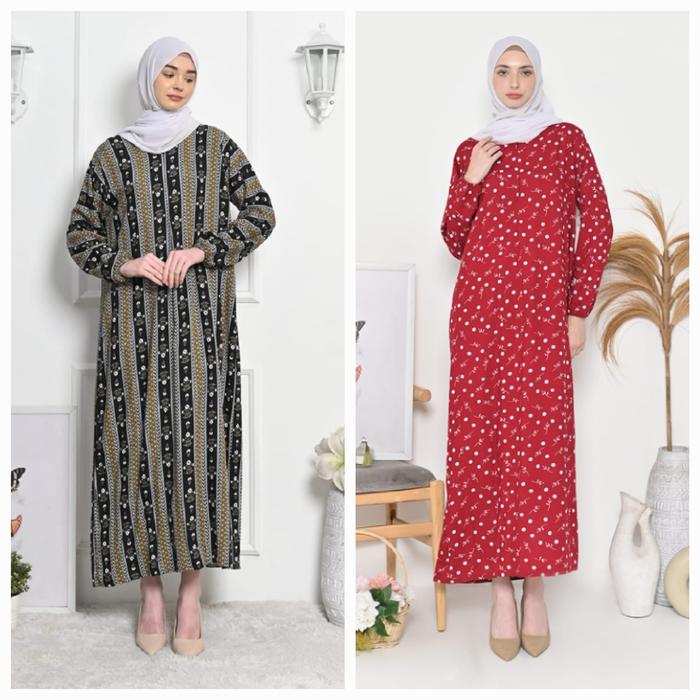 Daster Habel/Pajama Dreams Lengan Panjang Busui