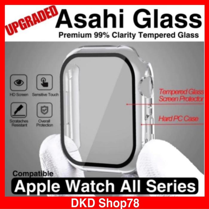 Appel Watch Bumper Case ASAHI Tempered Glass Compatible Appel Watch