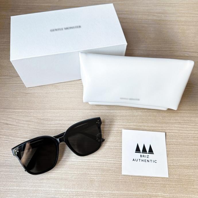 Kacamata Hitam Fashion Pria Wanita GM Rick 01 Black Sunglasses