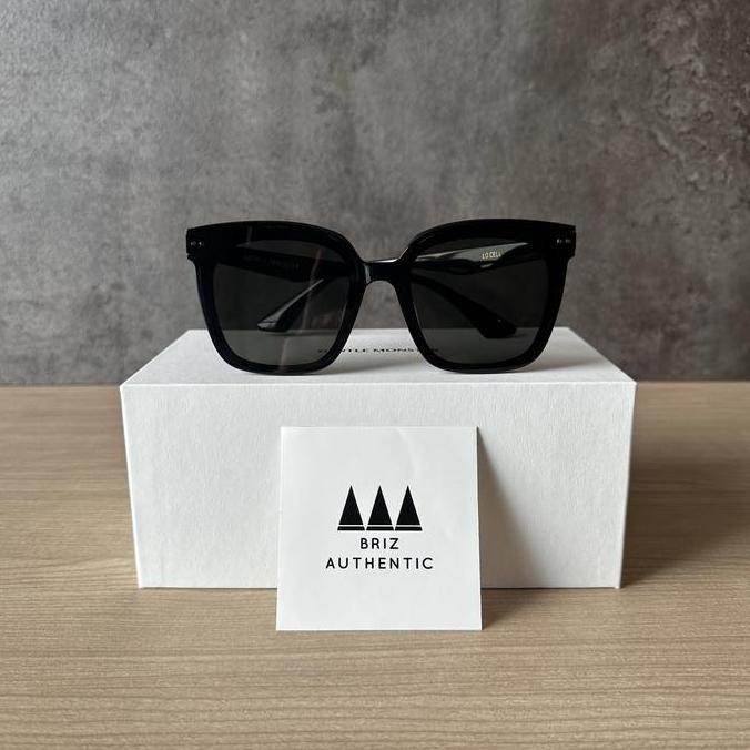 Kacamata Hitam Fashion Pria Wanita GM Lo Cell 01 Black Sunglasses