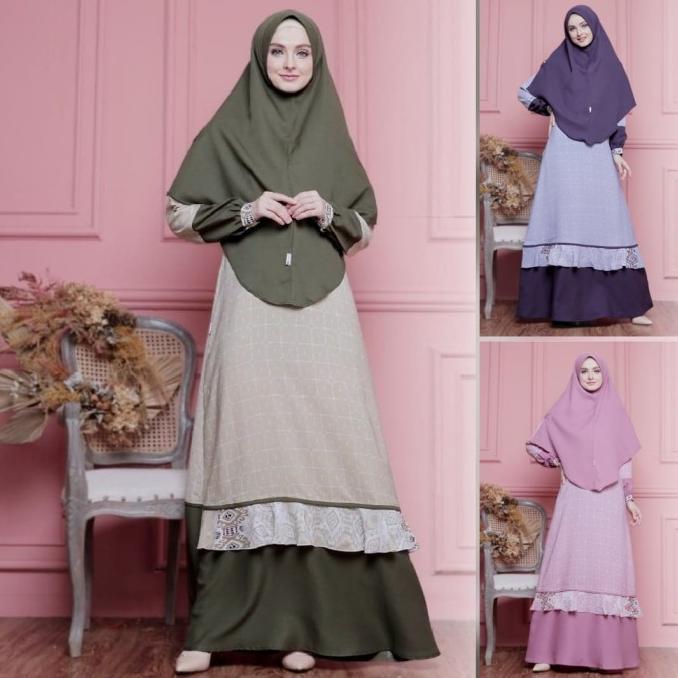 Gamis Rauna Terbaru / RK - 316 / 317 / 318 / Fashion Muslim