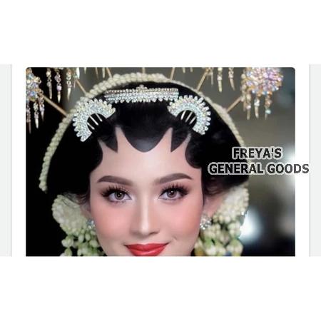 [FREYA] Set Sepasang Sirkam Dan Centung Solo Pengantin Wanita Adat Jawa Elegan
