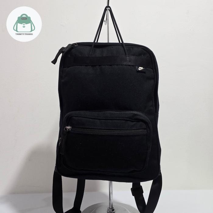 Tas Ransel Unisex Nike Tanjun Solid Black Backpack