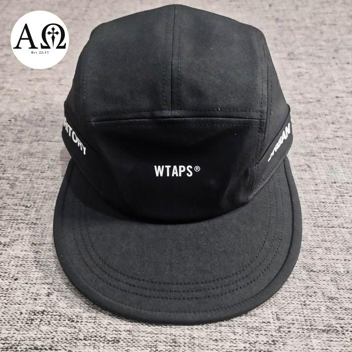 WTAPS T-7 / Cap / Poly. Twill / Black